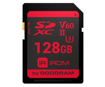 Karta pamięci GOODRAM SDXC 128GB 280MB/s IR-S6B0-1280R11